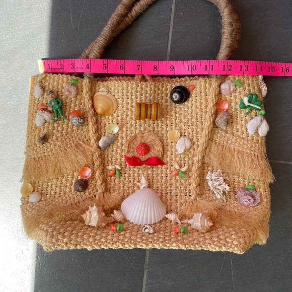 Summer Straw Shells Bag - Picture 9 of 9